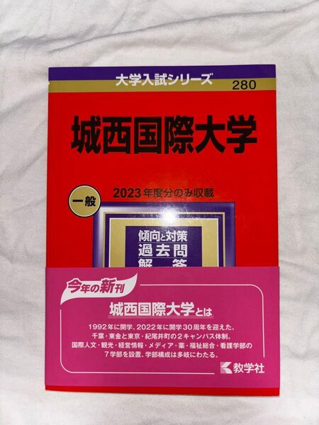 大学入試シリーズ 教学社 赤本 過去問 城西国際大学2024