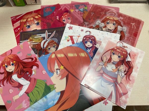 五等分の花嫁 クリアファイル まとめ売り