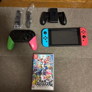 Nintendo Switch Joy-Con (L)ネオンブルー/(R)ネオンレッド HAC-S-KABAA