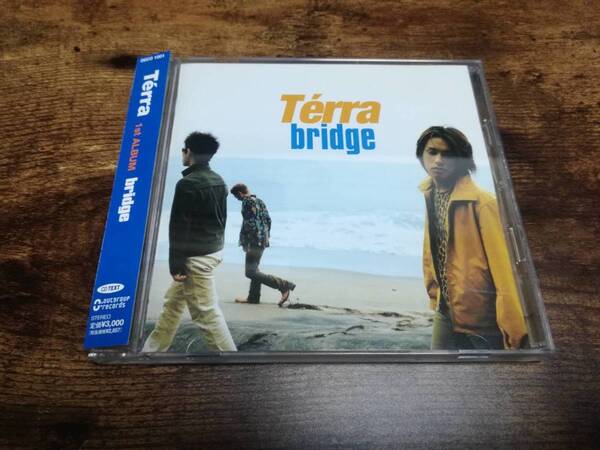 テラCD「ブリッジbridge」Terra男性三人組トリオバンド●