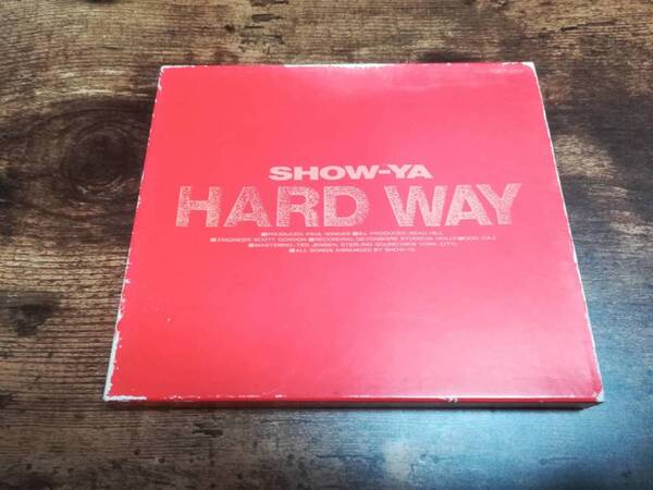 SHOW-YA CD「HARD WAY」ショウヤ 寺田恵子 初回盤●