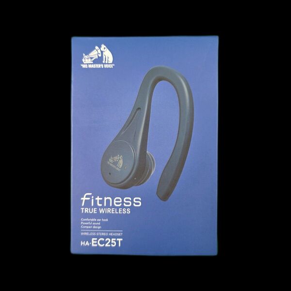 【動作確認済み】Victor ブルー fitness HA-EC25T ワイヤレスイヤホン Victor JVCケンウッド
