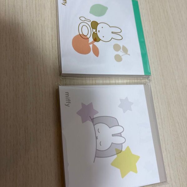 ミッフィー メモパッド スクエア ディックブルーナ メモ帳 絵本キャラクター good night