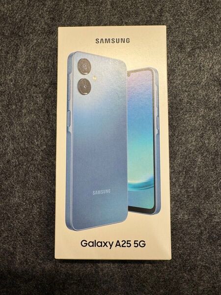 【残り1台】SAMSUNG Galaxy A25 5G ブルー SIMフリー