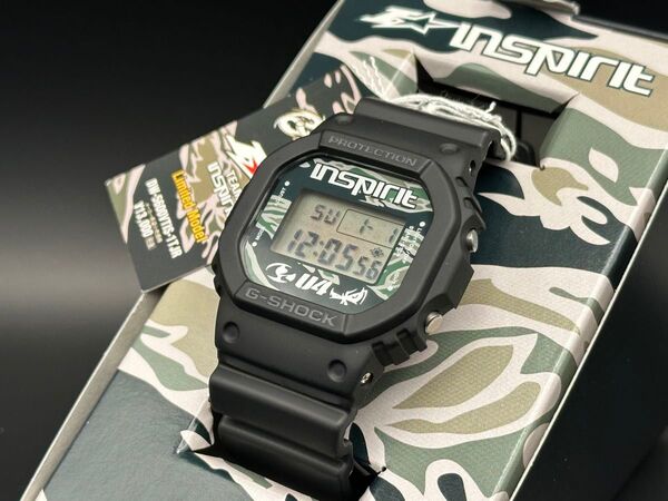 CASIO G-SHOCK INSPIIRIT コラボ 迷彩モデルDW-5600