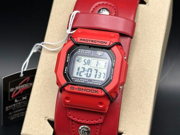 CASIO G-SHOCK G-5600LL レザー仕様赤未使用品 タフソーラー