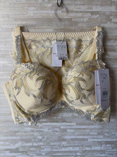 D85&L」トリンプ プレミアム レッドレーベル うつろいゆく空 ブラ&ショーツ