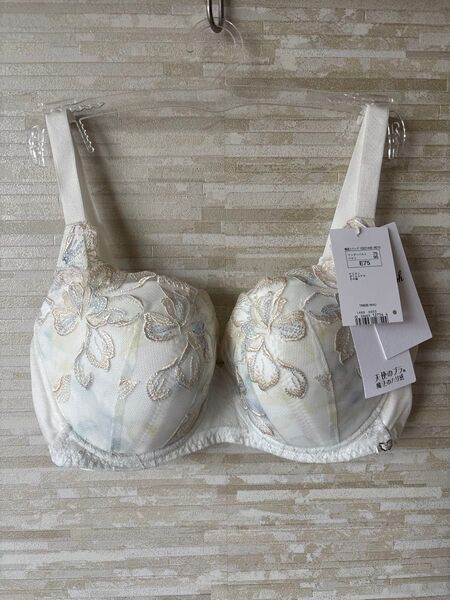 E75」トリンプ 天使のブラ 魔法のハリ感606 ブラジャー
