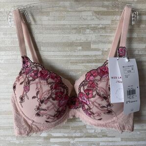 C75」トリンプ プレミアム レッドレーベル 眠り姫バラ咲き ブラジャー
