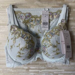 D75&M」トリンプ プレミアム レッドレーベル 眠り姫バラ咲き ブラ&ショーツ