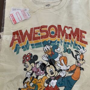 しまむらハッピーバッグリトシーミッキーTシャツ130