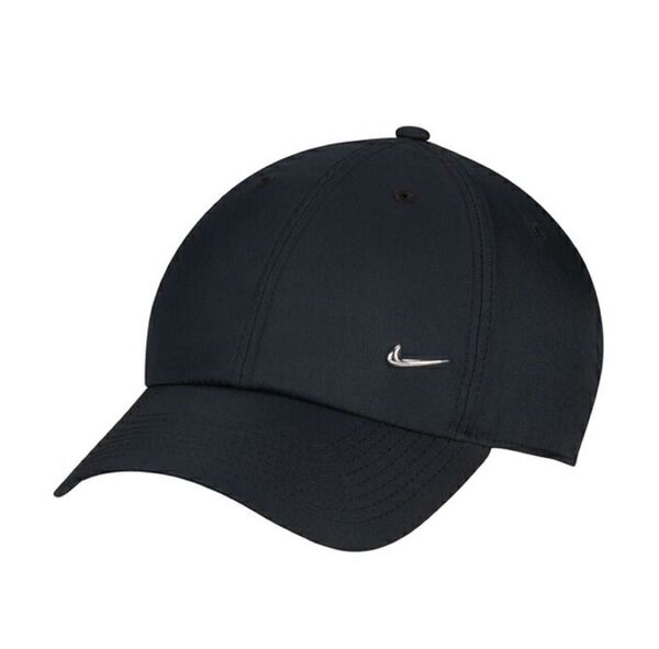 【新品】NIKE クラブ CB メタル スウッシュ キャップ ドライフィット 黒