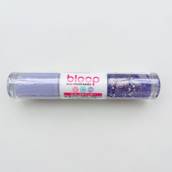 bloop デュオウォーターベース ネイルカラー スペースラベンダー 水性ネイル