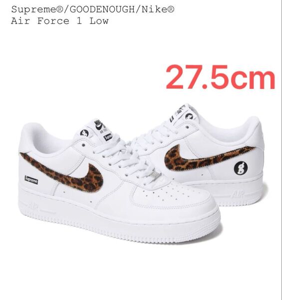 Supreme GOODENOUGH Nike Air Force 1 Low White シュプリーム グッドイナフ ナイキ
