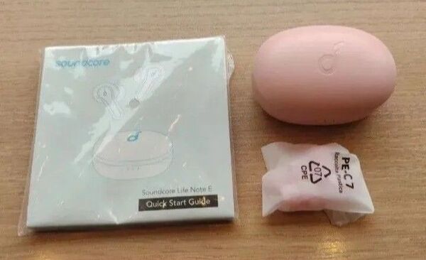 Soundcore Life Note E ワイヤレスイヤホン ピンク系