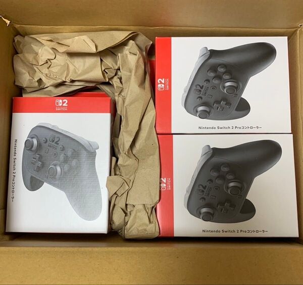 Nintendo Switch 2 Proコントローラー【3個・特典付】ニンテンドースイッチ2 プロコン