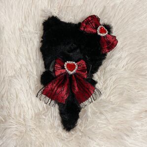 ハンドメイド にじぱぺっと ぬい服 10cm ねこ 着ぐるみ ぬい活