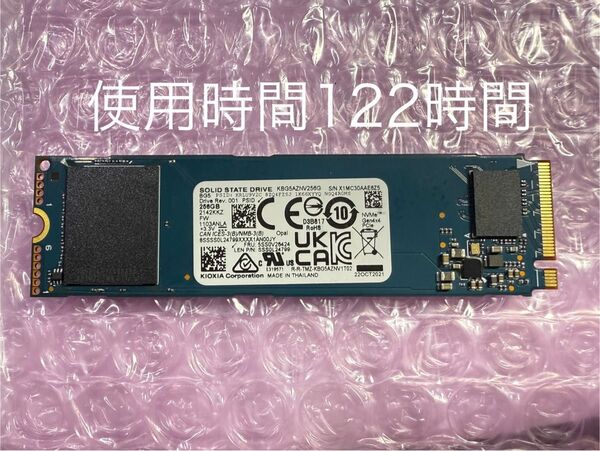 KIOXIA KBG5AZNV256G 256GB 2280 NVMe M.2 Gen4×4