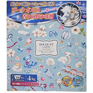 新品 ブーケガルニ BOUQUET GARNI 粉洗剤 ベビーパウダーの香り 4kg