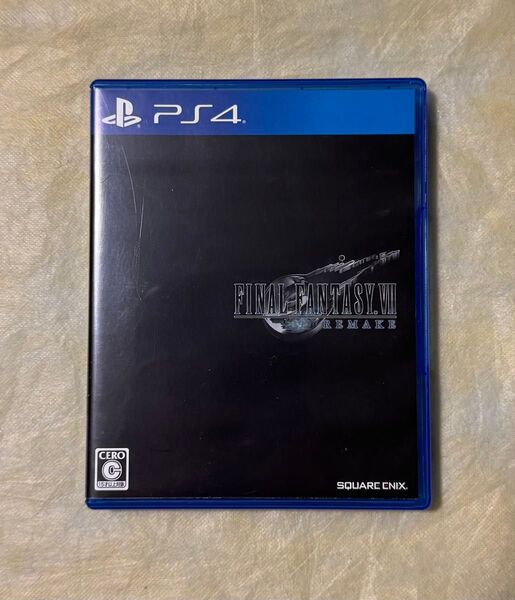 【正常動作品】 PS4 FINAL FANTASY VII REMAKE ファイナルファンタジー7 リメイク FF7 カセット