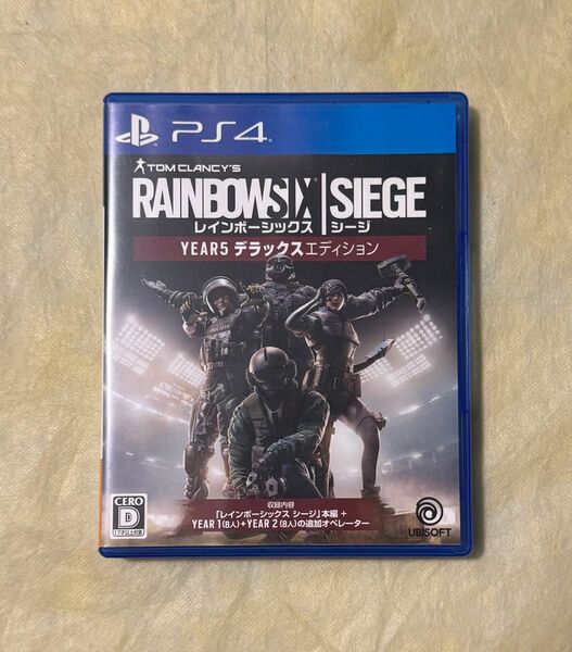 【正常動作品】 PS4 レインボーシックス シージ YEAR5 デラックスエディション プレステ4 ゲームソフト カセット