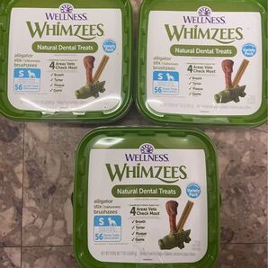 WHIMZEES ナチュラルデンタルガム 3個セット Sサイズ 犬用おやつ