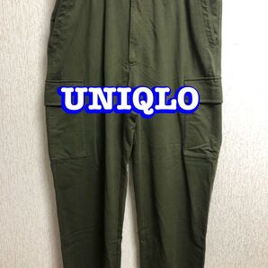 UNIQLO・ユニクロ オリーブ・カーキ色 カーゴパンツ XL