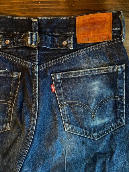 【LEVI’S】リーバイス702 ビンテージBIG”E”復刻日本製 シンチバック赤耳セルビッチ W30
