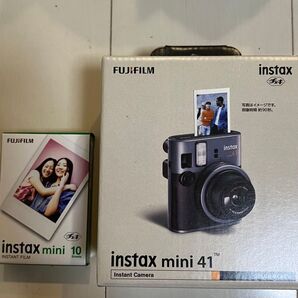 富士フイルム instax mini 41 チェキ フィルム1箱付き