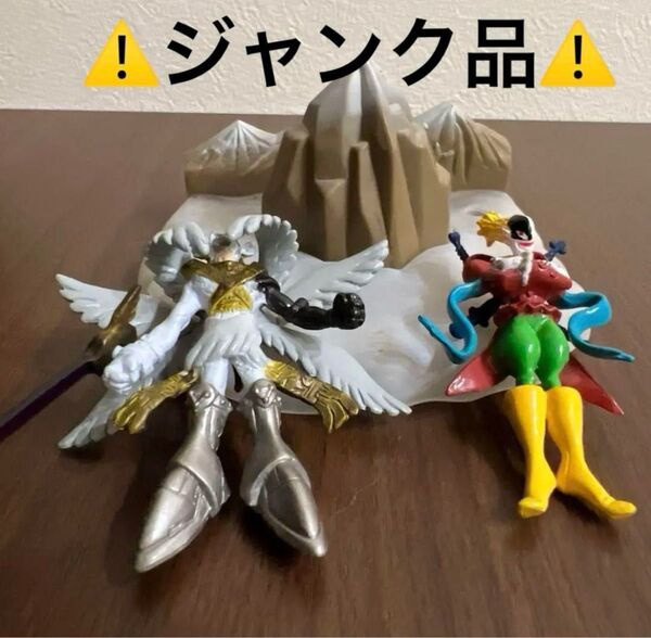 デジモンアドベンチャー デジモンウォーズ ホーリーエンジェモン VS ピエモン バンダイ フィギュア