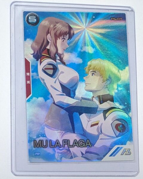 機動戦士ガンダム アーセナルベース ムウ・ラ・フラガ プロモ パラレル マリュー・ラミアス PR-333 ガンダムSEED