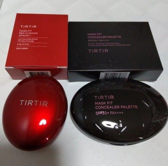 TIRTIR MASK FIT RED ミニ CUSHION & CONCEALER PALETTE 2点セット