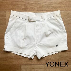 YONEX テニス ショートパンツ ホワイト メンズ