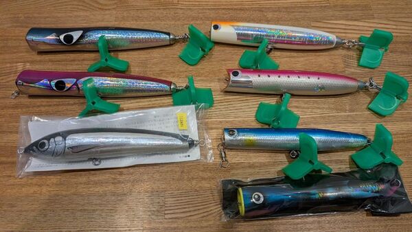 キハダ マグロ ルアー バズー トミポップ ショット ボルト ビーコン トレントポッパー ブルーフィッシュ バラ売り不可