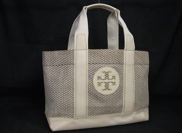 トリーバーチ TORY BURCH ハンドバッグ アイボリー 白色