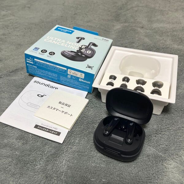 ワイヤレスイヤホン Anker Soundcore P40i (Blueooth 5.3) 完全ワイヤレスイヤホン