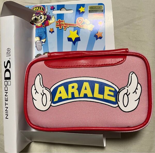 新品未使用Dr.スランプ アラレちゃん ニンテンドーDS Lite ケース ピンク