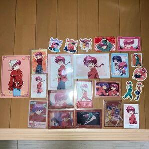 らんま1/2 女らんま特集 ブシロード クリアカード ガルボ ダイカットステッカー 季節の歩み ポラショット ポストカード