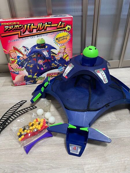 美品!3Dアクションピンボールアメリカンバトルドーム おもちゃ パルボックス