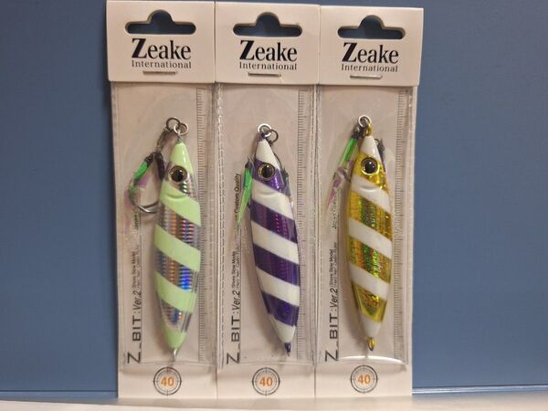 ★Zeake ジーク Z_ビット Ver.2 ジービット Zビット 40g 3個 グロー セブラ 青物