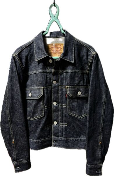 リーバイス Levi's 71507-XX 34 セカンド 2nd 507XX 濃紺 復刻 デニムジャケット