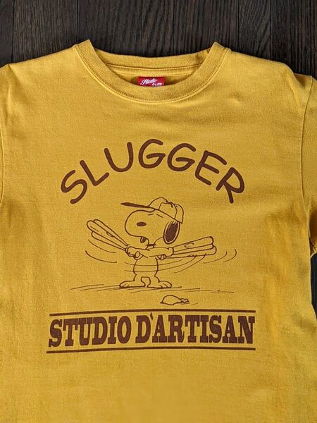 送料込 STUDIO D'ARTISAN ステュディオダルチザン SNOOPY 半袖 Tシャツ サイズXS