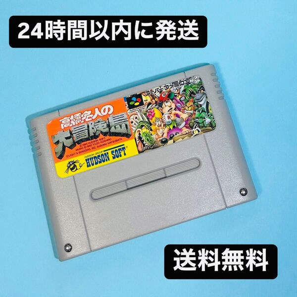 SFC スーパーファミコン ソフト 高橋名人の大冒険島