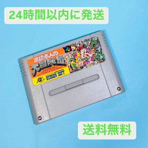 SFC スーパーファミコン ソフト 高橋名人の大冒険島