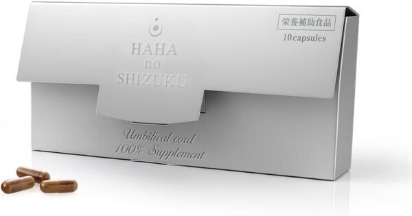 母の滴 臍帯100 ヒアルロン酸 美容 サプリ [臍帯 (さいたい) 国産 コラーゲン 高 たんぱく質 (10粒)