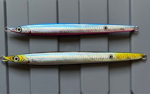 【中古品】ネコメタルロング(海太郎) 150g、200g セット