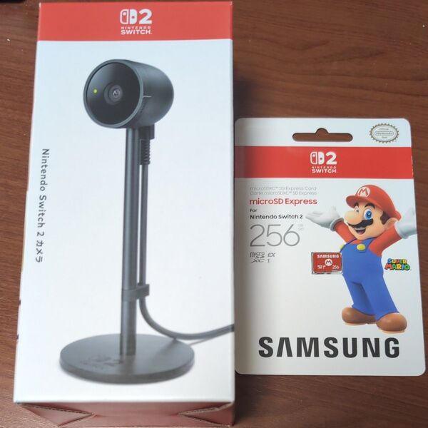 ●Switch 2 カメラ と マイクロSDカード 256GB セット●新品未開封●