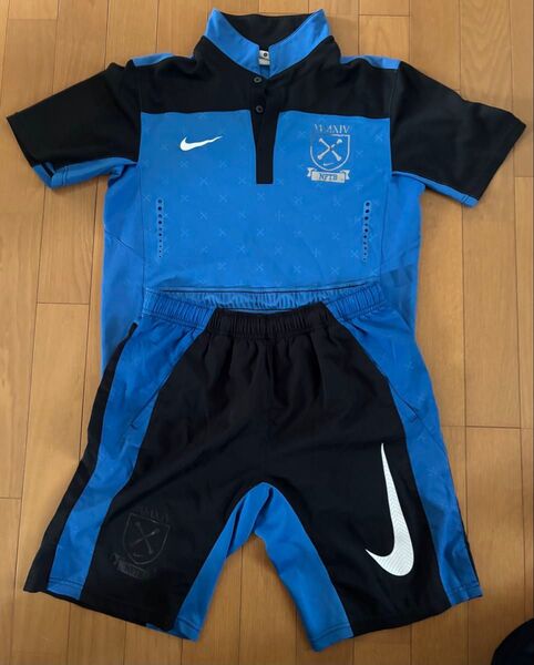 サッカー 上下セットナイキNike NFTBユニフォームトレーニングシャツ サイズS