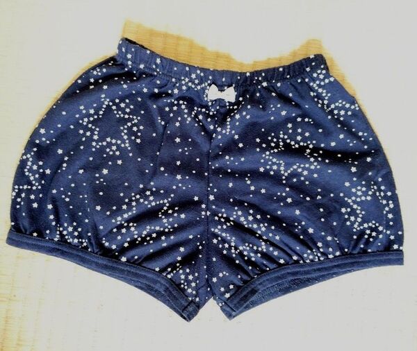 女の子星柄ショートパンツ 短パン 120