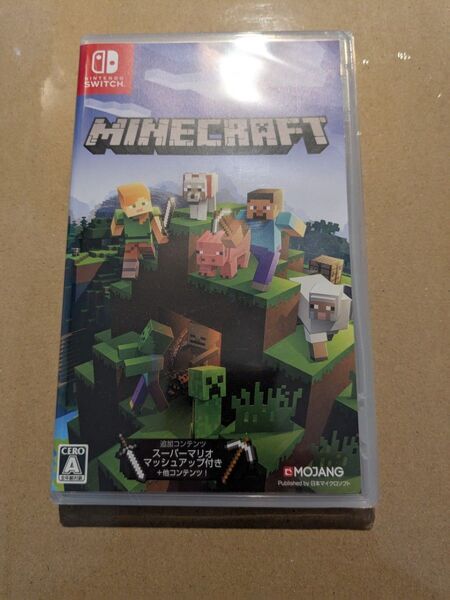 【新品未開封】マインクラフト Nintendo Switch スイッチソフト 任天堂 ニンテンドー Minecraft